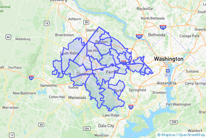 Service Area Map