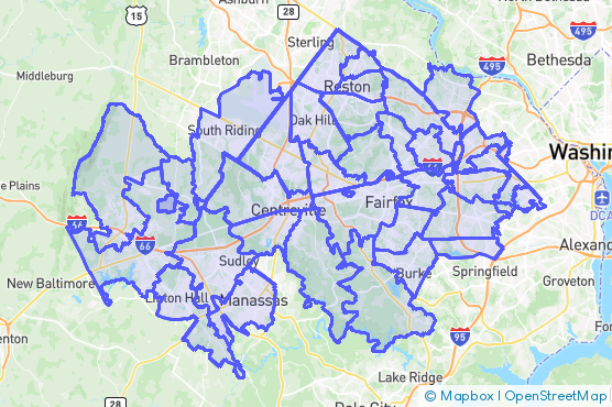 Service Area Map
