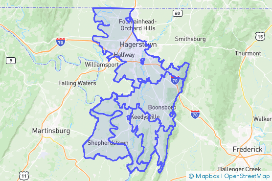 Service Area Map