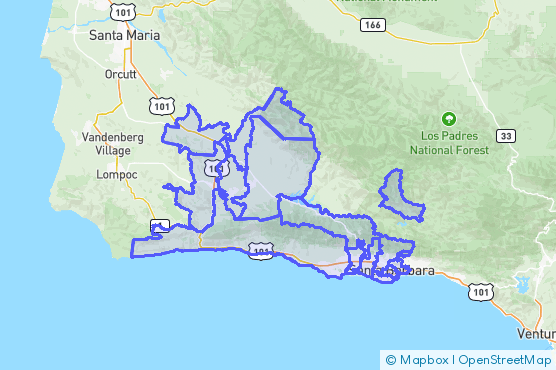 Service Area Map