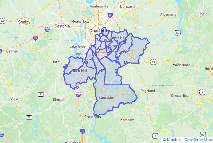 Service Area Map