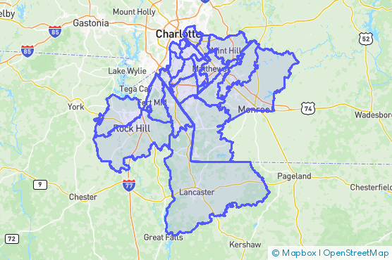 Service Area Map