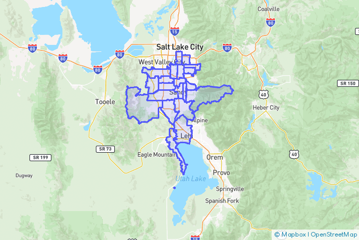 Service Area Map