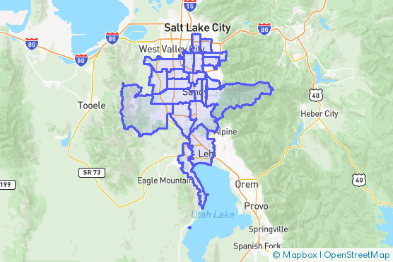 Service Area Map