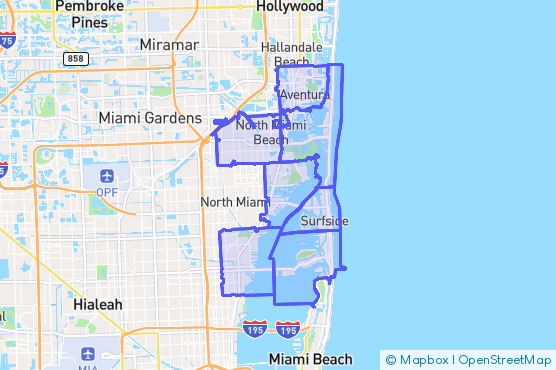 Service Area Map