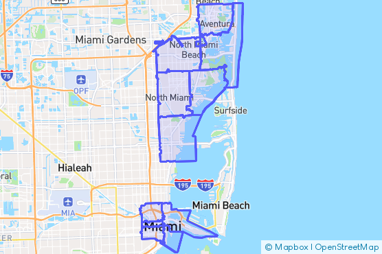 Service Area Map