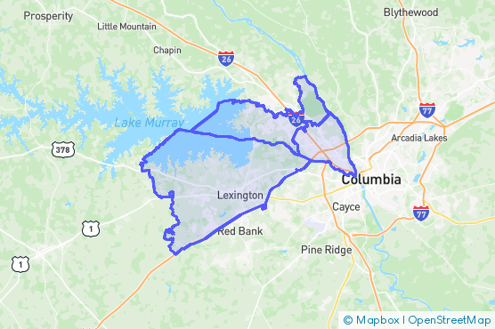 Service Area Map