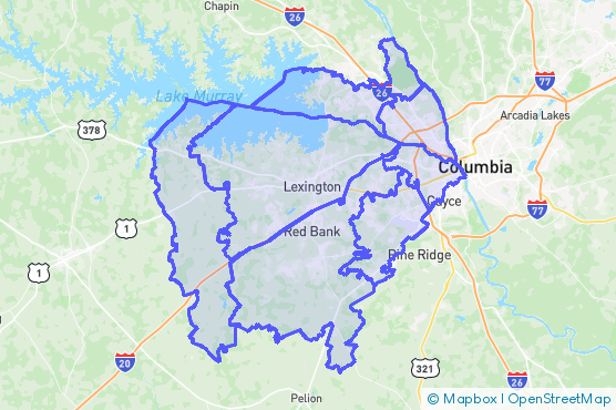Service Area Map