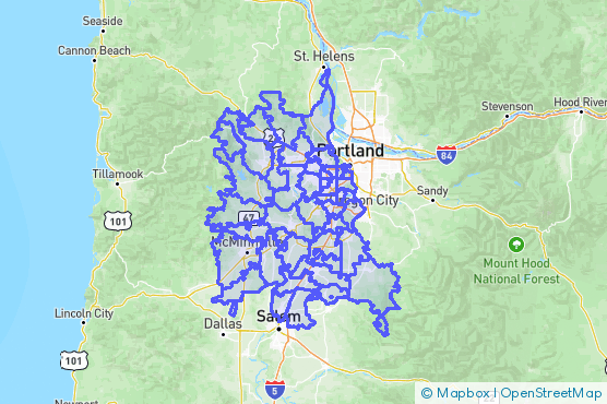 Service Area Map