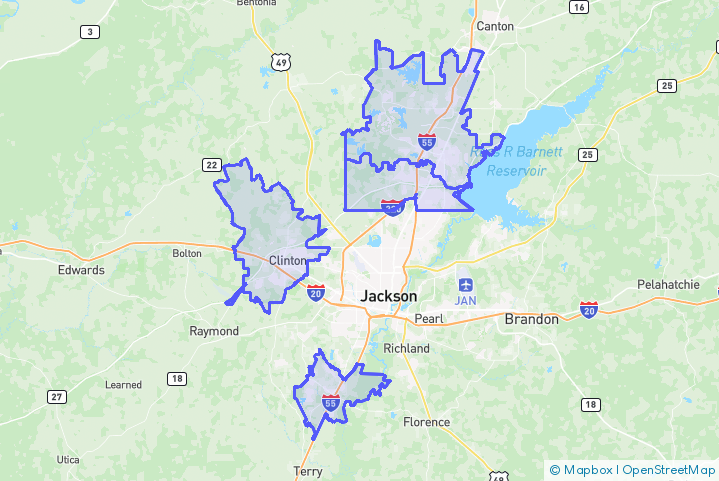 Service Area Map
