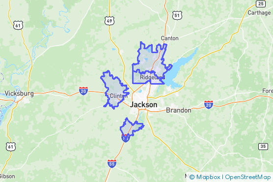Service Area Map