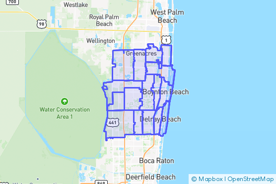 Service Area Map