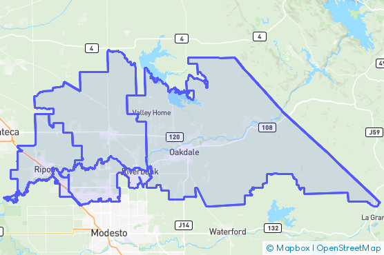 Service Area Map