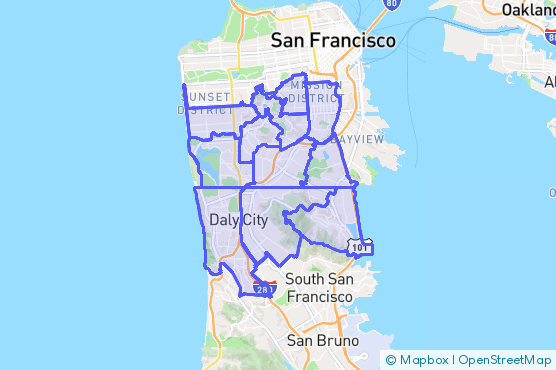 Service Area Map