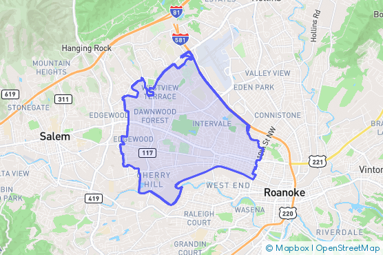 Service Area Map