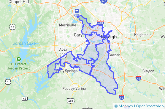 Service Area Map