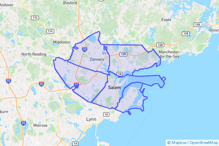 Service Area Map