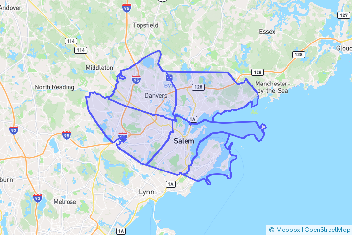 Service Area Map