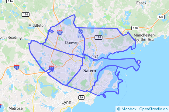 Service Area Map