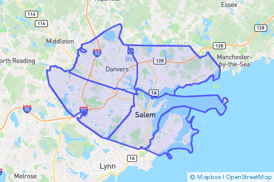 Service Area Map