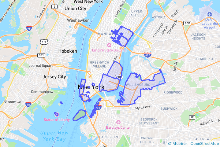 Service Area Map