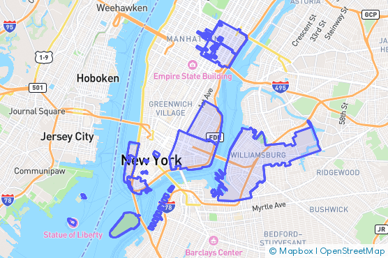Service Area Map