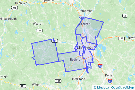 Service Area Map