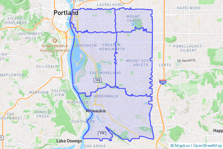 Service Area Map