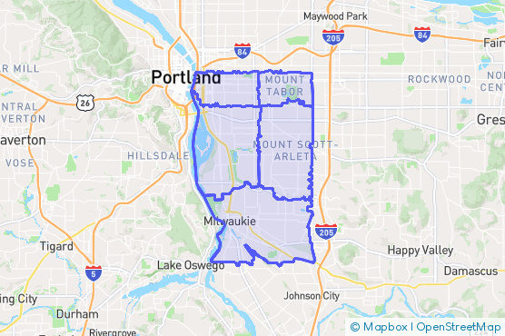 Service Area Map