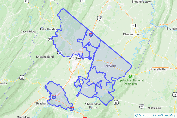 Service Area Map