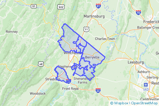 Service Area Map