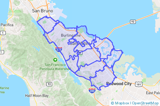Service Area Map