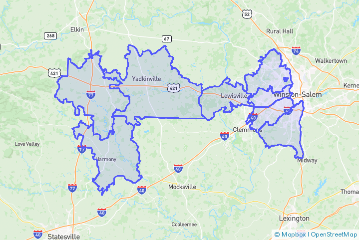 Service Area Map