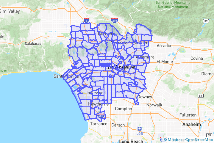 Service Area Map