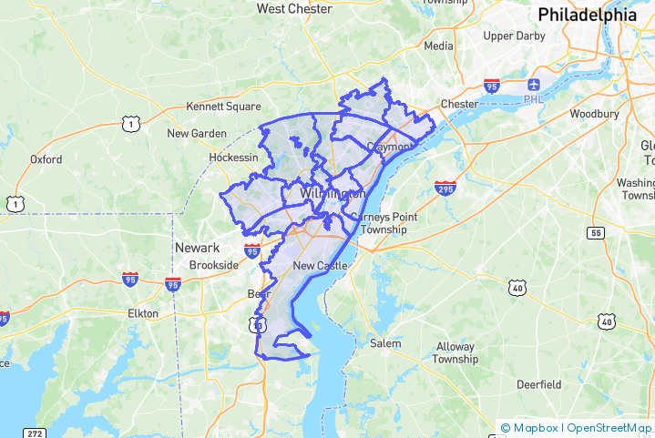Service Area Map