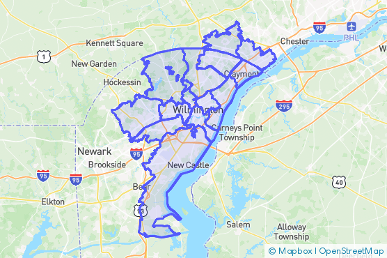 Service Area Map