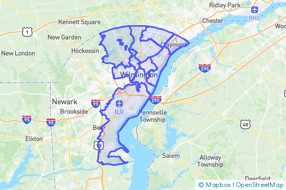Service Area Map