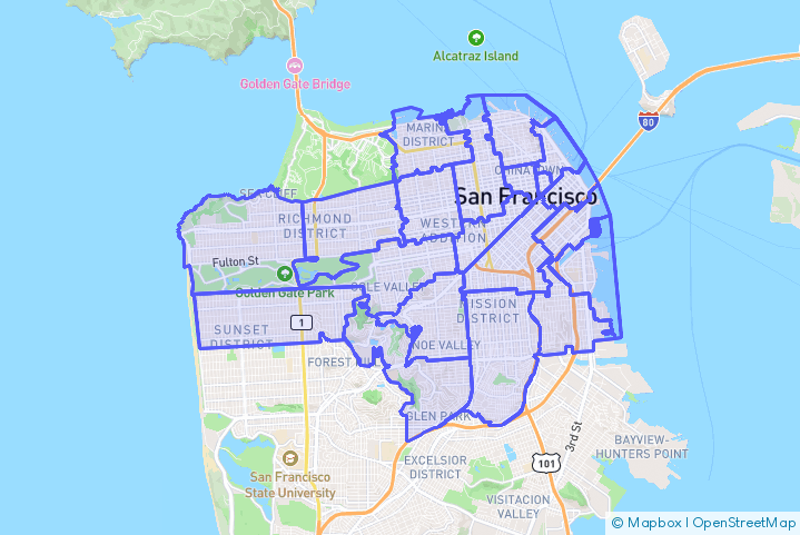Service Area Map