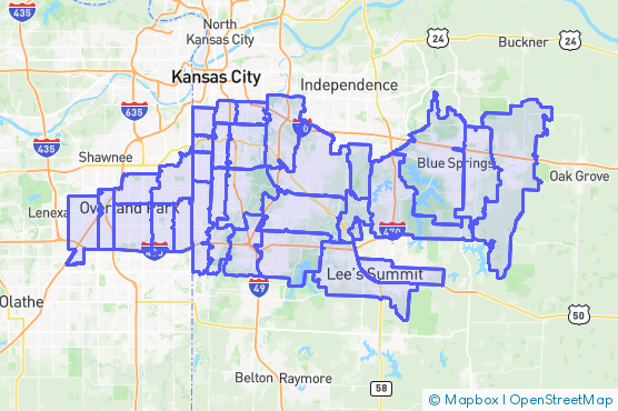 Service Area Map