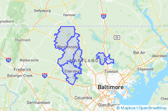 Service Area Map