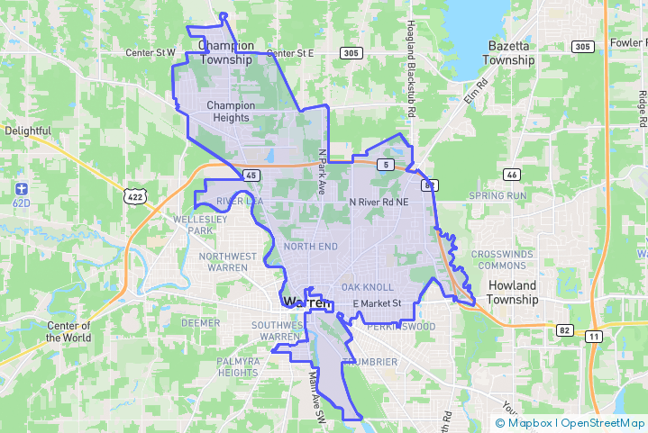 Service Area Map