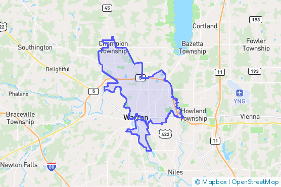 Service Area Map