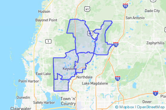 Service Area Map