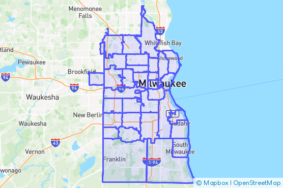 Service Area Map