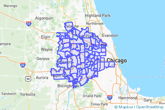 Service Area Map