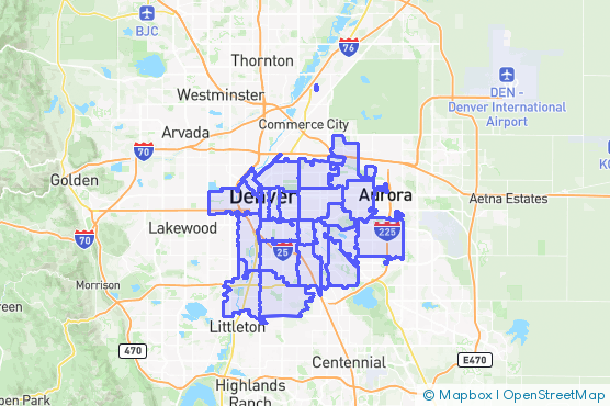 Service Area Map