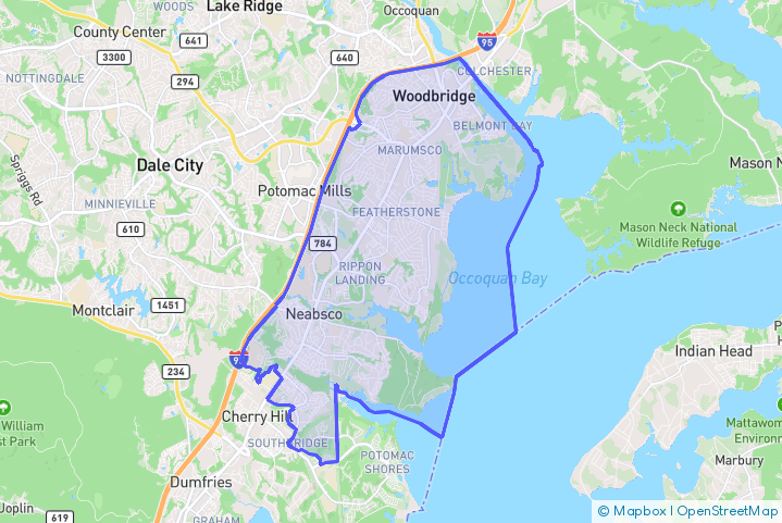 Service Area Map