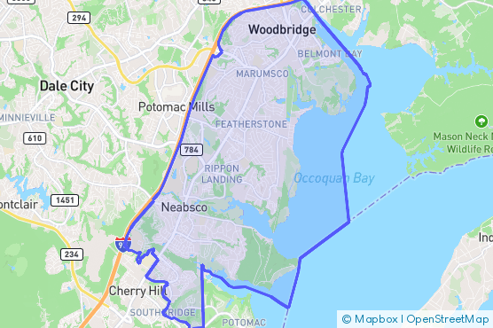 Service Area Map