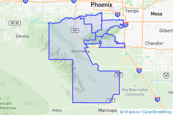 Service Area Map