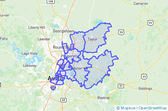 Service Area Map